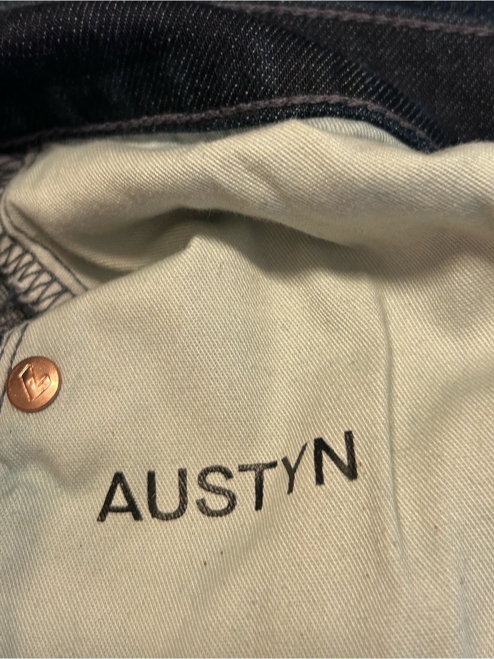 Men’s 7 For All Mankind Austyn Relaxed Straight Leg Jeans Dark Wash Size 32x33 - Picture 8 of 12